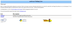 Desktop Screenshot of mylist.net